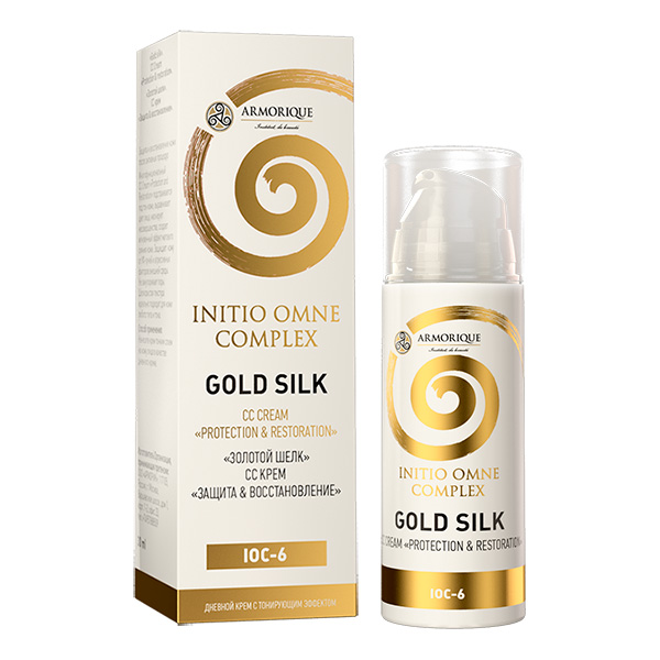 CC-Крем для кожи после активных процедур Золотой шелк Gold Silk Armorique, 30мл 